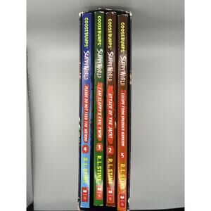 BB2 Goosebumps Slappy World Box Set R L Stine Printed‎ USA Books 2-5 Missing #1